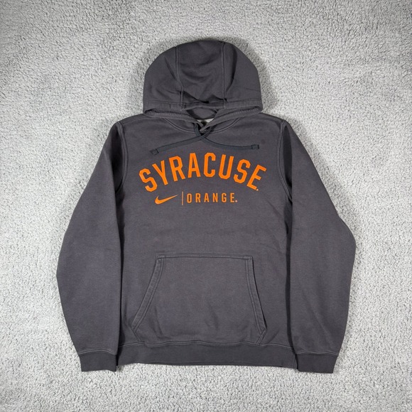 Nike Other - Syracuse Orange Nike Sweatshirt‎ Mens Small Gray Club Fleece Hoodie Pullover